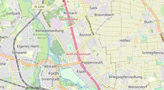 PV Anbieter auf Karte