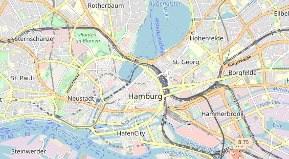 PV für Industrie und Gewerbe auf Karte