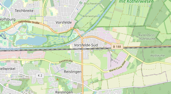 PV Dienstleister auf Karte