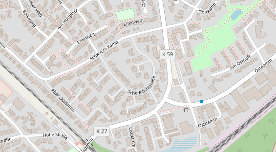 Handwerker auf Karte