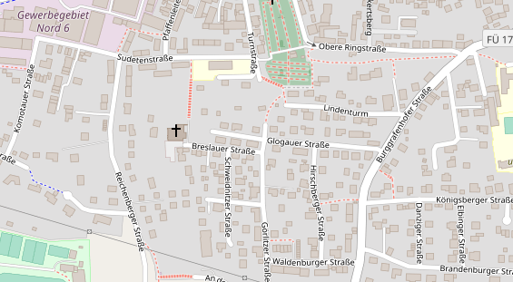 Handwerker auf Karte