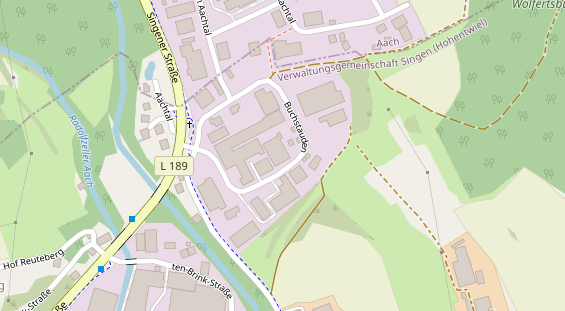 Handwerker auf Karte