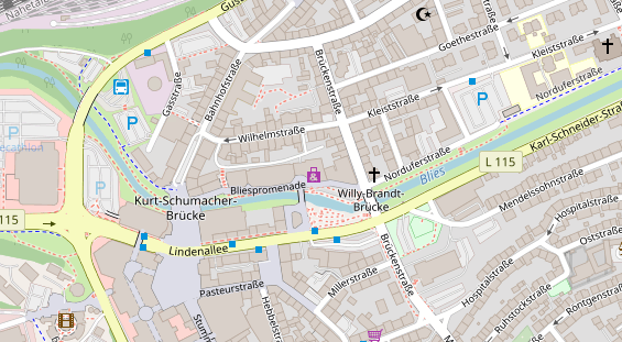 PV Anbieter auf Satellitenbild