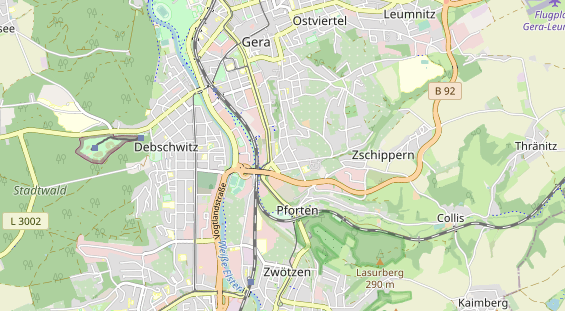 PV Anbieter auf Karte