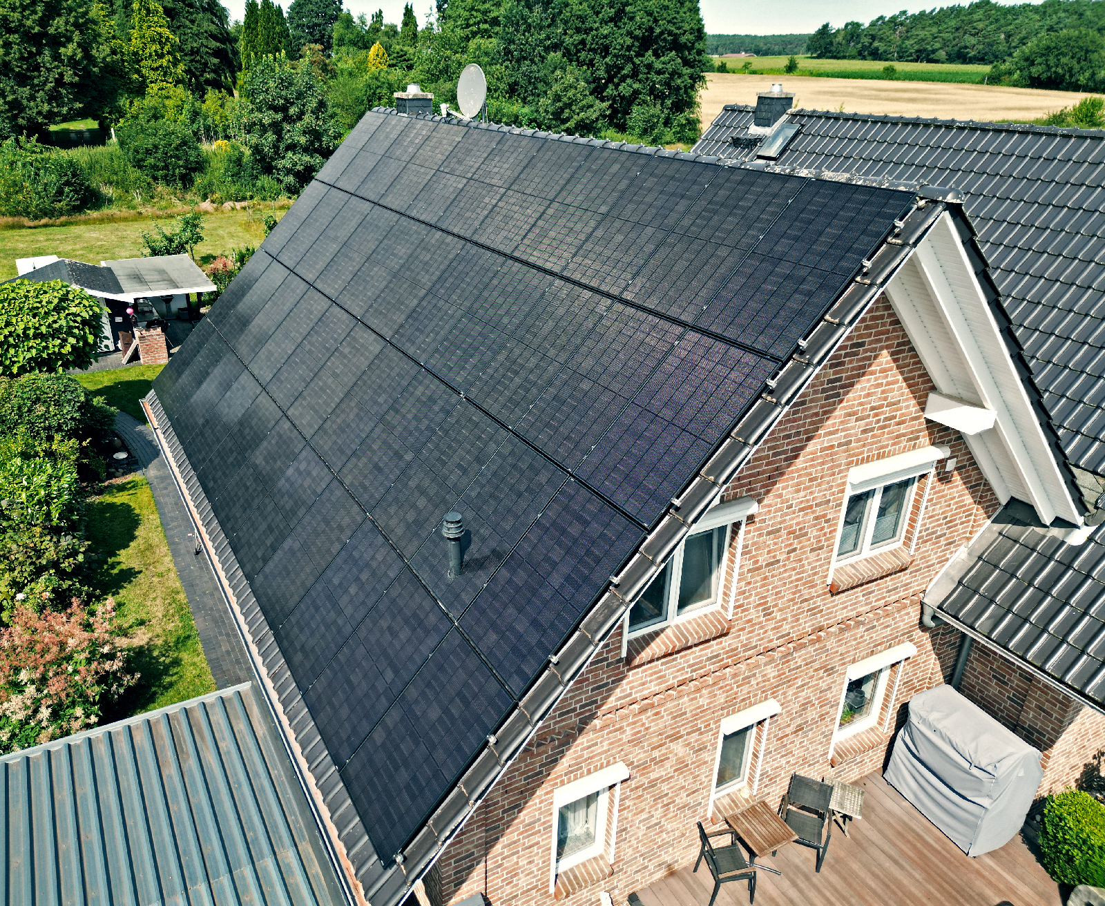 Solaranlagen Installateur: Ein Foto einer unserer Installationen - Sonnenschmied Home Systems GmbH