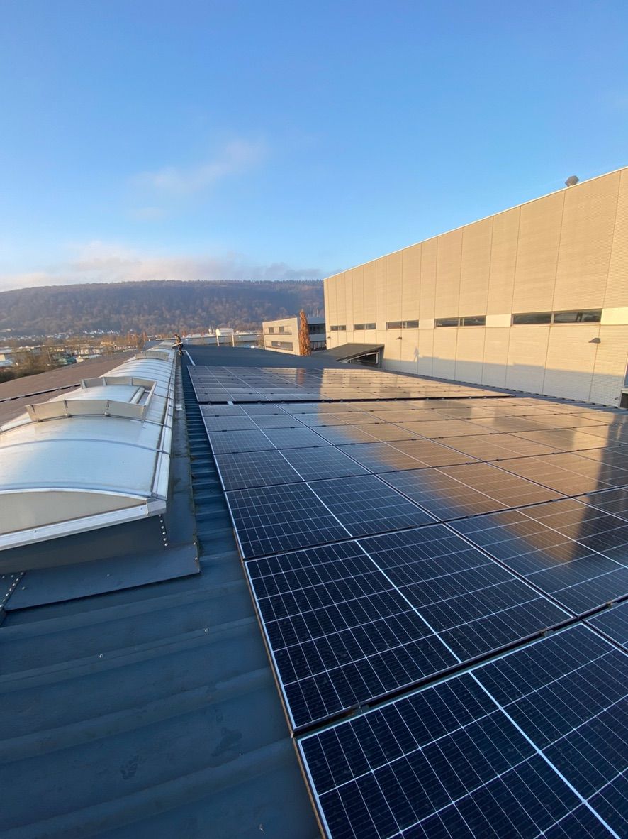 Photovoltaik Anbieter - PV Anlage beim Trierer Volksfreund mit 93 kWp - Sonnenfabrik GmbH