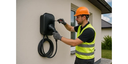 Photovoltaik Anbieter - Hückeswagen - Wir installieren ihre Wallbox - preislich fair, schnell & fachgerecht!
Inklusive:
- Montage der Wallbox
- Sämtlicher Wandbohrungen & Kabelverlegung
- Einbau notwendiger Sicherungen & Schutzschalter
- Anmeldung der Wallbox beim Netzbetreiber
Und das zum fairen Festpreis, ab 499 EUR! Natürlich beraten wir sie auch gerne beim Wallbox-Kauf, wir freuen uns auf ihren Anruf!
 - SINOLAR GmbH