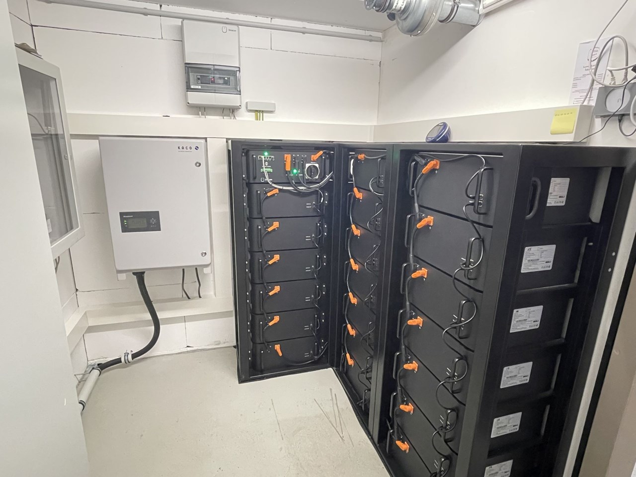 Energietechnik Schermuly GmbH Referenzobjekte Batteriespeicher 70 kwH Gewerbe in Nidda