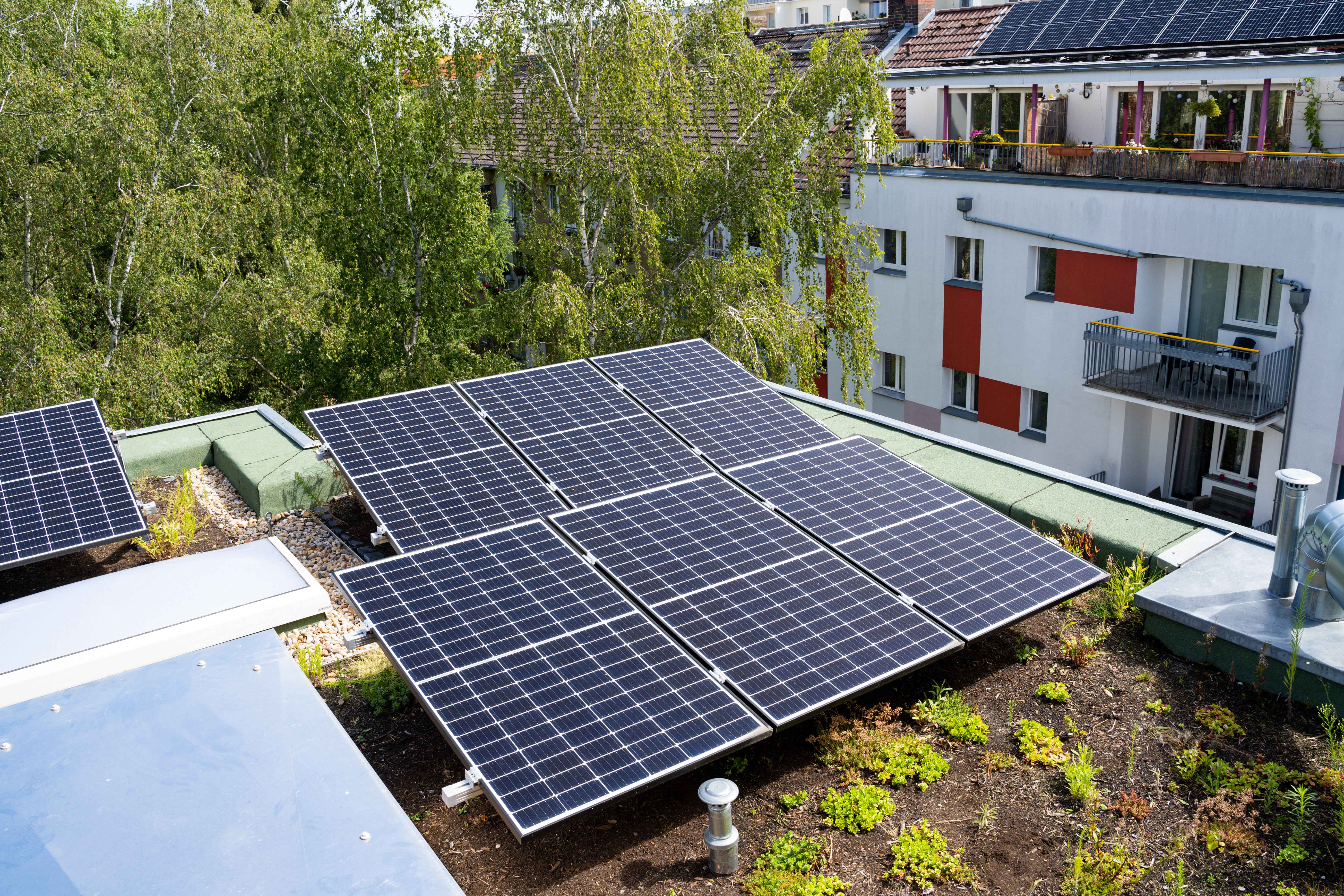 Photovoltaik Anbieter - Angermünde - AUXOLAR: Photovoltaikanlage für Mehrfamiliengebäude - AUXOLAR GmbH - Photovoltaik für Gewerbe