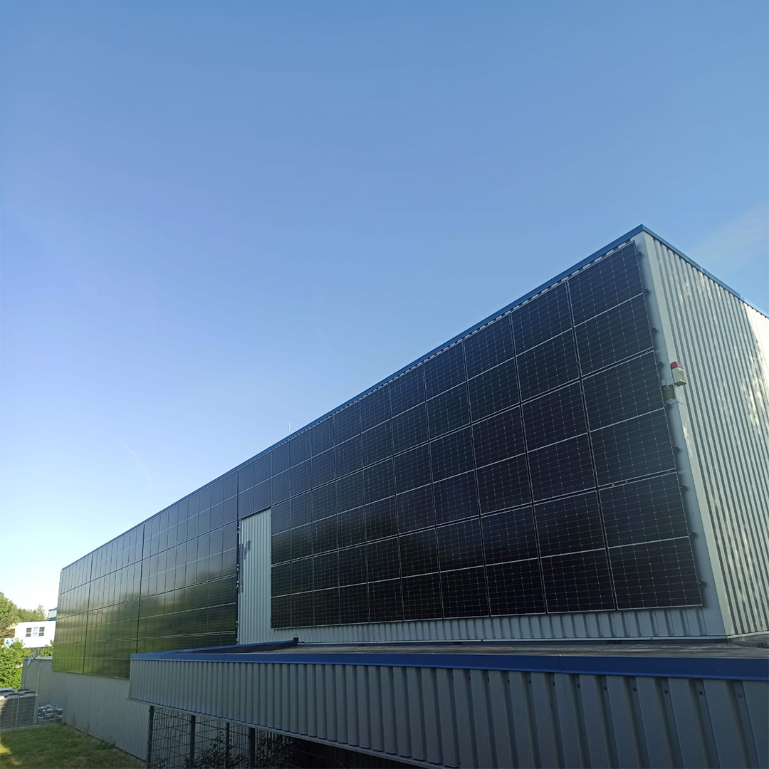 Photovoltaik Anbieter - Bad Klosterlausnitz - Gewerbeprojekt 60 KWP  - Chemnitz/Röhrsdorf  - STS Solar Technik Schneider