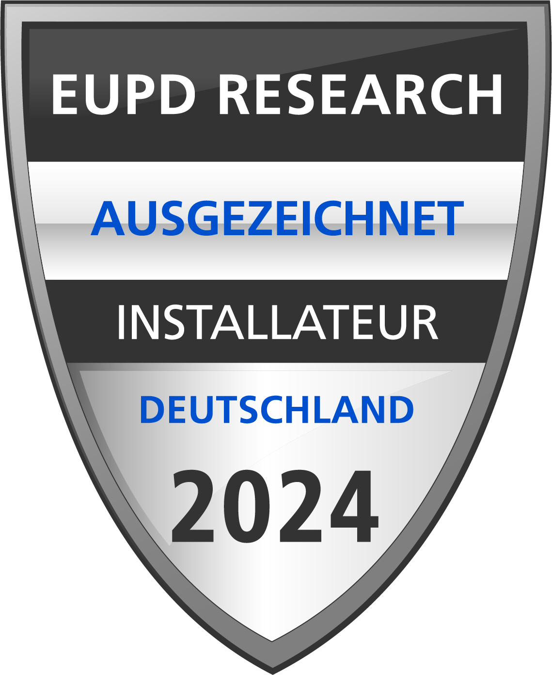 Photovoltaik Anbieter - Bad Klosterlausnitz - Die Neukirchner Elektro GmbH wurde 2024 mit dem EUPD  Research Siegel ausgezeichnet - Neukirchner Elektro GmbH